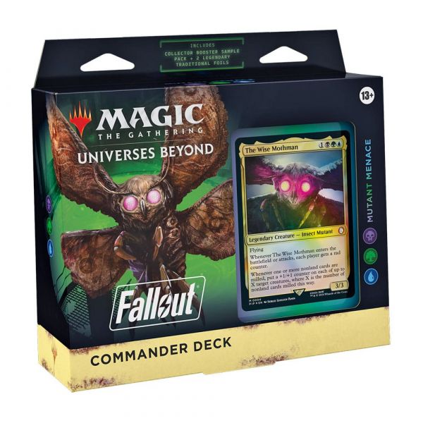 Magic the Gathering: Fallout Commander Deck Mutant Menace Set Main Image