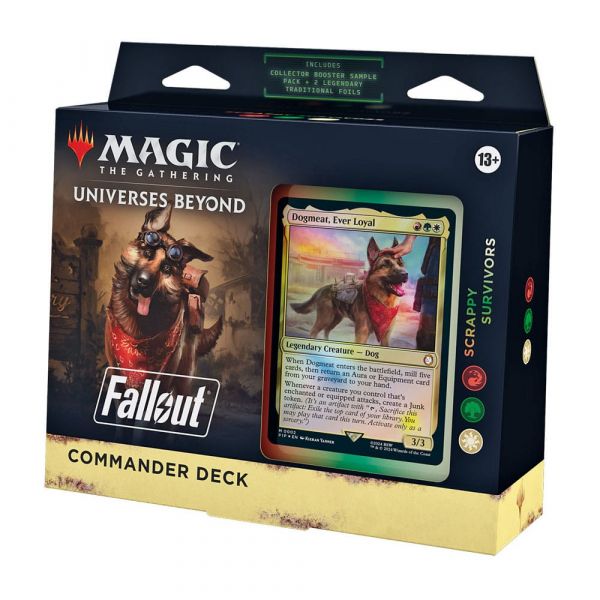 Magic the Gathering: Fallout Commander Deck Scrappy Survivors Set Additional Image 2