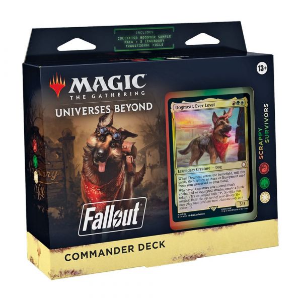 Magic the Gathering: Fallout Commander Deck Scrappy Survivors Set Main Image