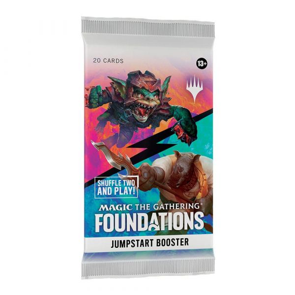 Magic the Gathering: Foundations Jumpstart Booster Pack (Single 20 Cards Pack) Additional Image 1