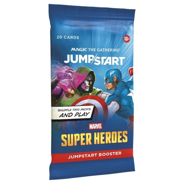Magic the Gathering: Marvel Super Heroes Jumpstart Booster Pack (Single 20 Cards Pack) Additional Image 1