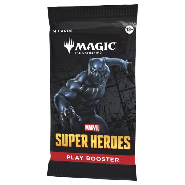 Magic the Gathering: Marvel Super Heroes Play Booster Pack (Single 14 Cards Pack) Additional Image 2