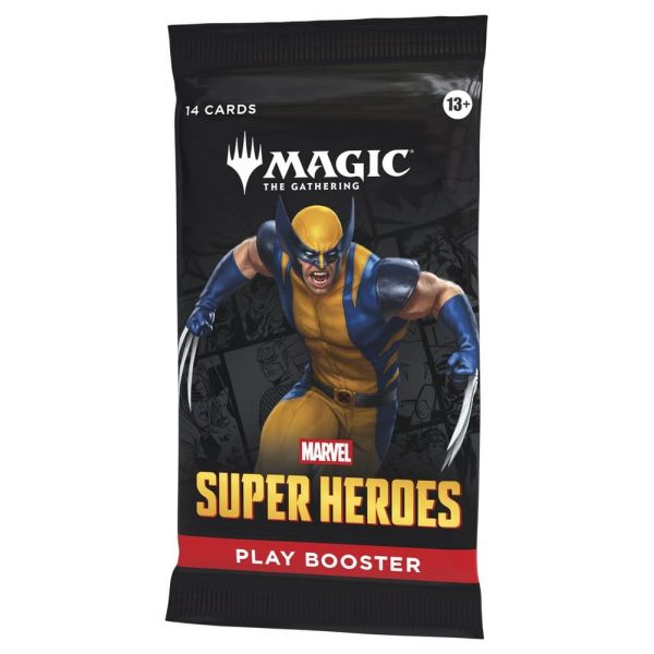 Magic the Gathering: Marvel Super Heroes Play Booster Pack (Single 14 Cards Pack) Additional Image 4