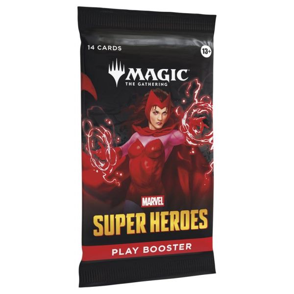 Magic the Gathering: Marvel Super Heroes Play Booster Pack (Single 14 Cards Pack) Additional Image 5