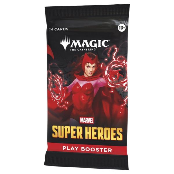 Magic the Gathering: Marvel Super Heroes Play Booster Pack (Single 14 Cards Pack) Additional Image 6
