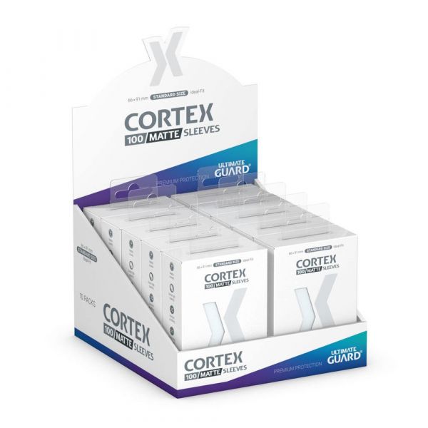 Ultimate Guard Cortex Sleeves Matte Standard Size - Transparent (Pack of 100) Additional Image 4