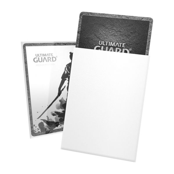 Ultimate Guard Katana Sleeves Standard Size - White (Pack of 100) Additional Image 2