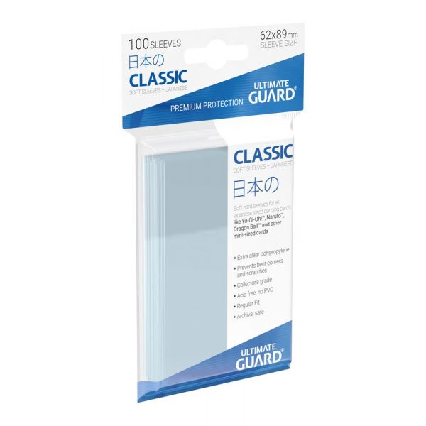 Ultimate Guard Classic Sleeves Japanese Size (Pack of 100) Additional Image 2