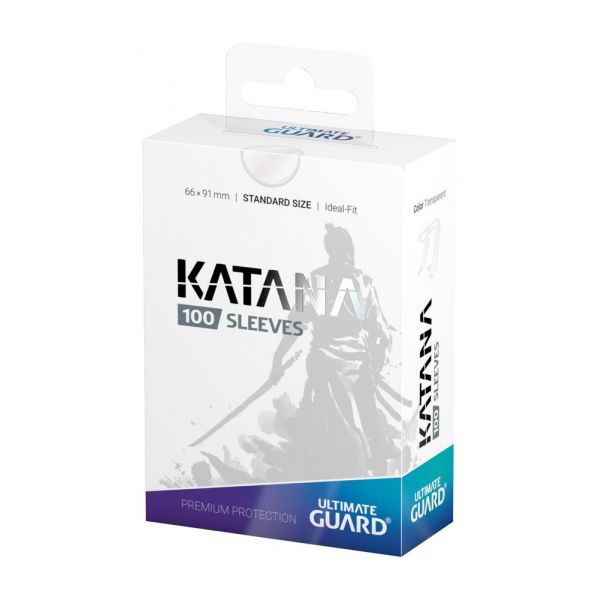Ultimate Guard Katana Sleeves Standard Size - Transparent (Pack of 100) Additional Image 3