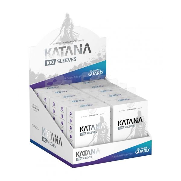 Ultimate Guard Katana Sleeves Standard Size - Transparent (Pack of 100) Additional Image 4