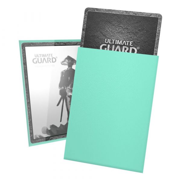 Ultimate Guard Katana Sleeves Japanese Size - Turquoise (Pack of 60) Additional Image 1