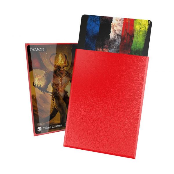 Ultimate Guard Cortex Sleeves Standard Size - Red (Pack of 100) Additional Image 1