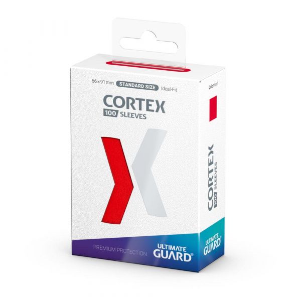 Ultimate Guard Cortex Sleeves Standard Size - Red (Pack of 100) Additional Image 2
