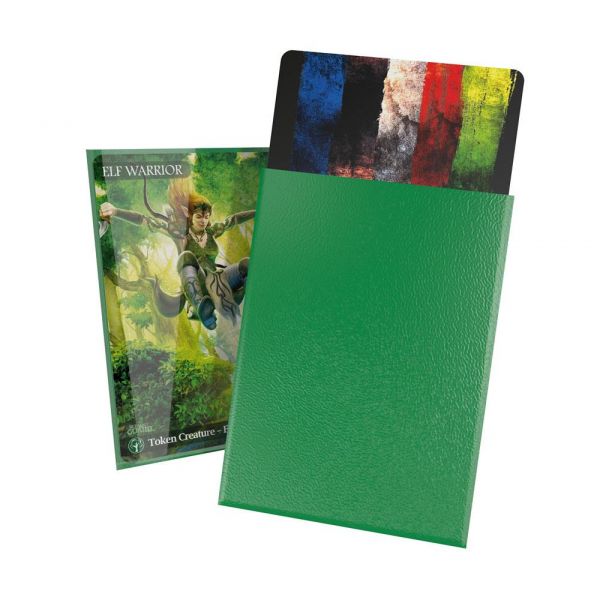 Ultimate Guard Cortex Sleeves Standard Size - Green (Pack of 100) Additional Image 1