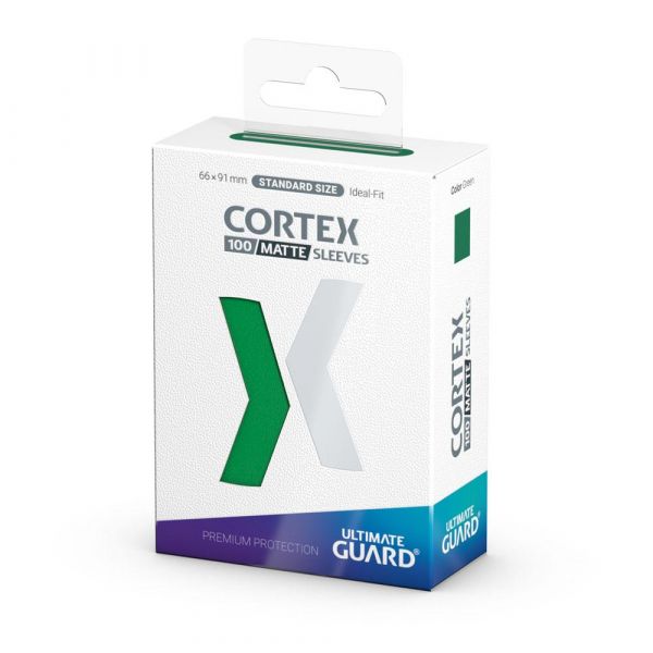 Ultimate Guard Cortex Sleeves Matte Standard Size - Green (Pack of 100) Additional Image 2