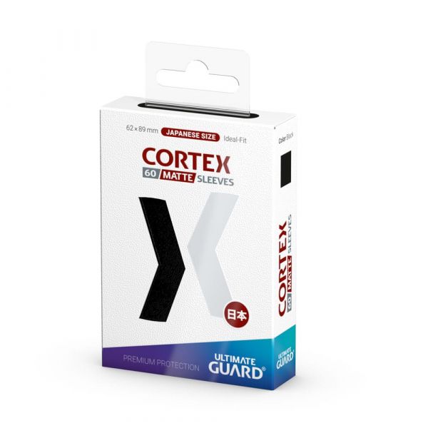 Ultimate Guard Cortex Sleeves Matte Japanese Size - Black (Pack of 60) Additional Image 2