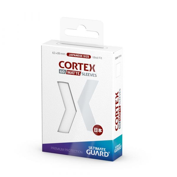 Ultimate Guard Cortex Sleeves Matte Japanese Size - White (Pack of 60) Additional Image 2