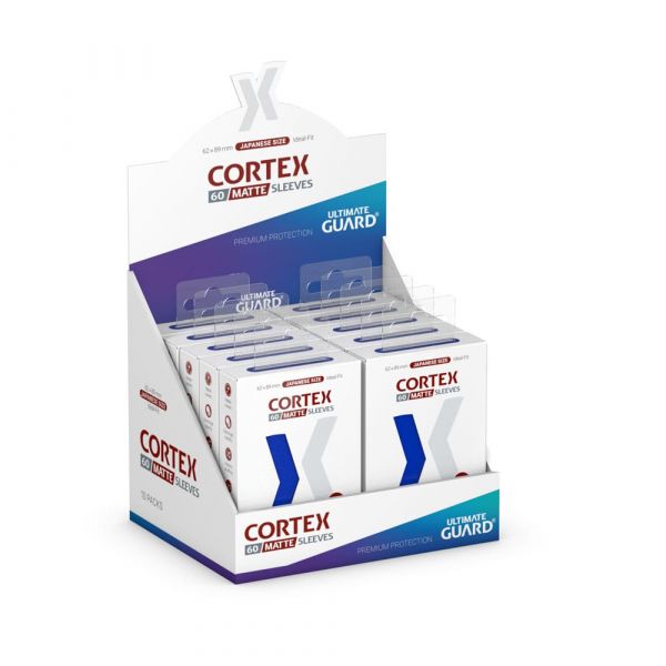 Ultimate Guard Cortex Sleeves Matte Japanese Size - Blue (Pack of 60) Additional Image 4