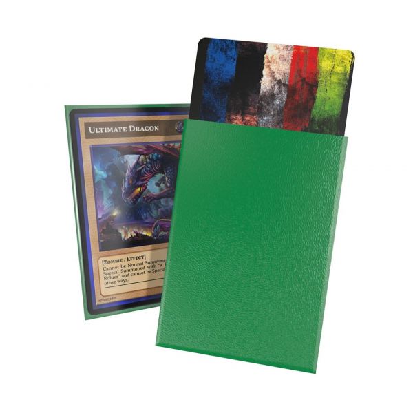Ultimate Guard Cortex Sleeves Matte Japanese Size - Green (Pack of 60) Additional Image 1