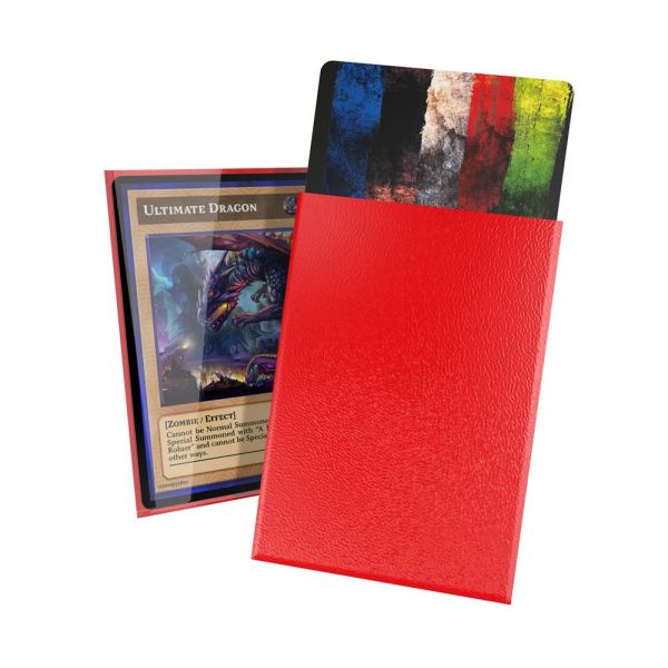 Ultimate Guard Cortex Sleeves Japanese Size - Red (Pack of 60) Additional Image 1