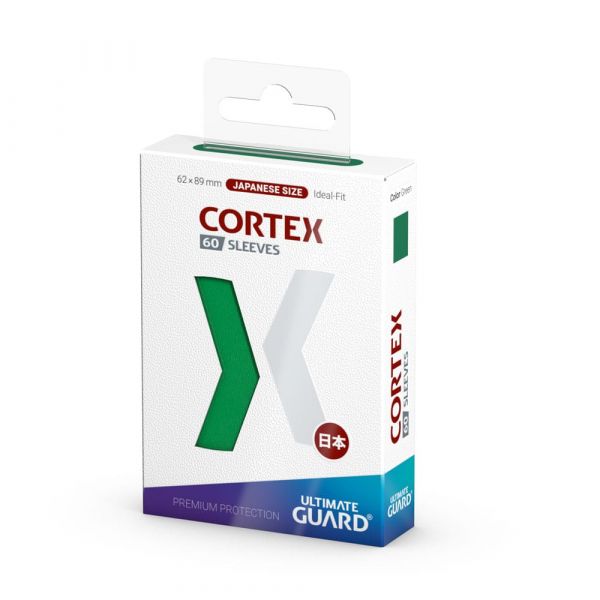 Ultimate Guard Cortex Sleeves Japanese Size - Green (Pack of 60) Additional Image 2