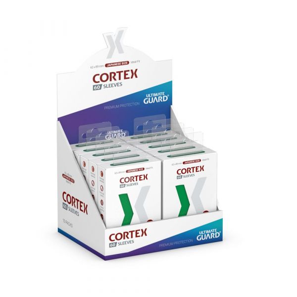 Ultimate Guard Cortex Sleeves Japanese Size - Green (Pack of 60) Additional Image 4