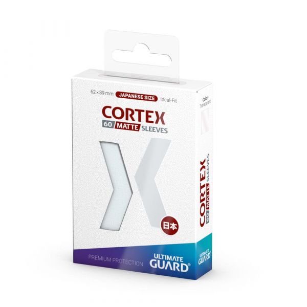 Ultimate Guard Cortex Sleeves Matte Japanese Size - Transparent (Pack of 60) Additional Image 2