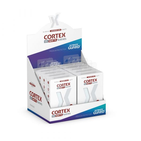 Ultimate Guard Cortex Sleeves Matte Japanese Size - Transparent (Pack of 60) Additional Image 4