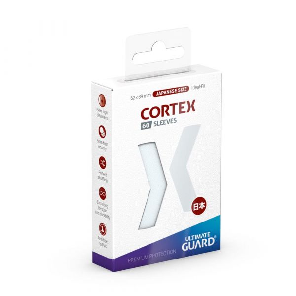 Ultimate Guard Cortex Sleeves Japanese Size - Transparent (Pack of 60) Main Image