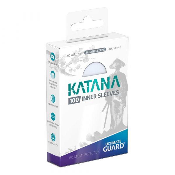 Ultimate Guard Katana Inner Sleeves Japanese Size (Pack of 100) Main Image
