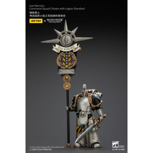 lron Warriors Command Squad Chosen with Legion Standard (Warhammer The Horus Heresy) Additional Image 3