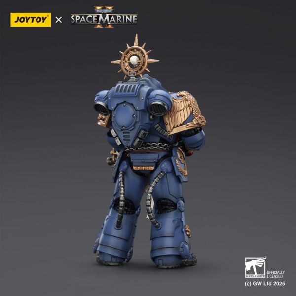 Ultramarines Heavy Relic Primus Armor with Heavy Relic Bolt Rifle (Warhammer 40,000: Space Marine 2) Additional Image 2