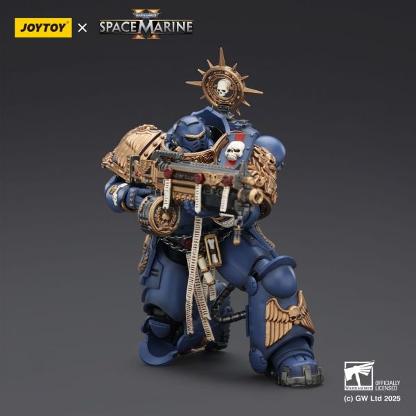 Ultramarines Heavy Relic Primus Armor with Heavy Relic Bolt Rifle (Warhammer 40,000: Space Marine 2) Additional Image 4