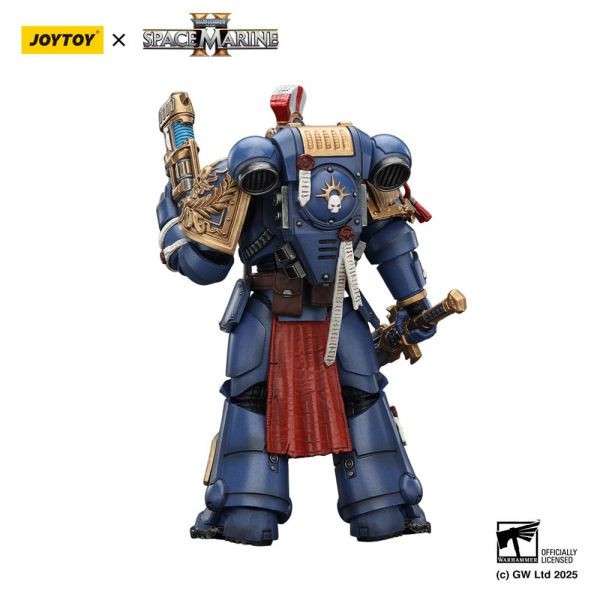 Ultramarines Relic Primus Armourwith Plasma Pistol and Combat Blade (Warhammer 40,000: Space Marine 2) Additional Image 6