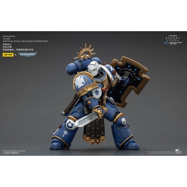 Ultramarines Torvald with Power Sword, Stormshield and Bolt Pistol (Warhammer 40,000) Additional Image 7