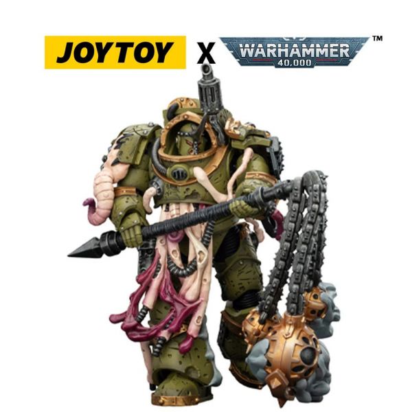 Death Guard Blightlord Terminator 2 with Flail of Corruption (Warhammer 40,000) Additional Image 3
