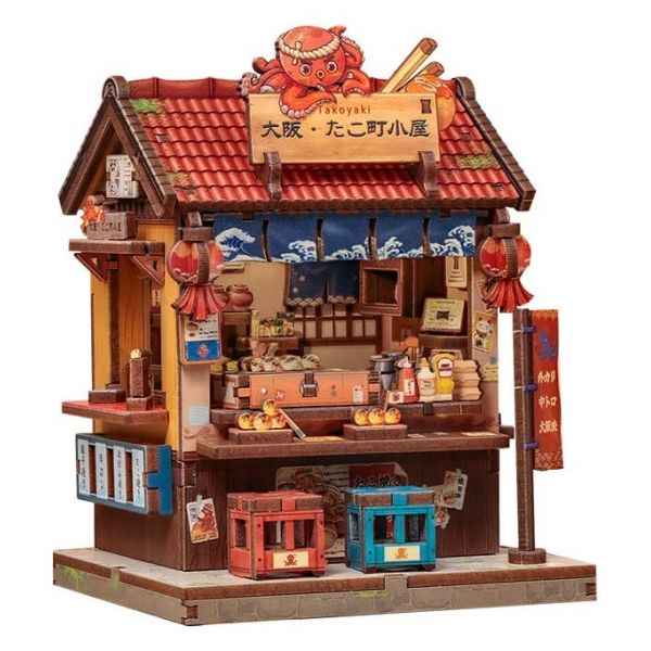 Miniature House Model Kit Osaka Takoyaki 12 x 9 cm Additional Image 4