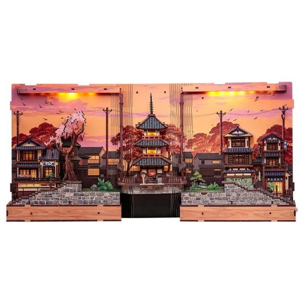 Book Nook Twilight Sakura Path 23 x 12 cm Additional Image 5