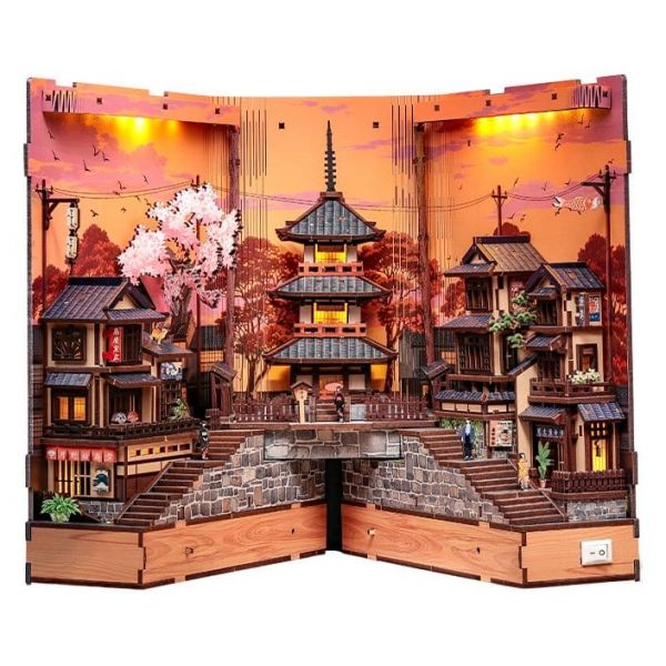 Book Nook Twilight Sakura Path 23 x 12 cm Additional Image 6