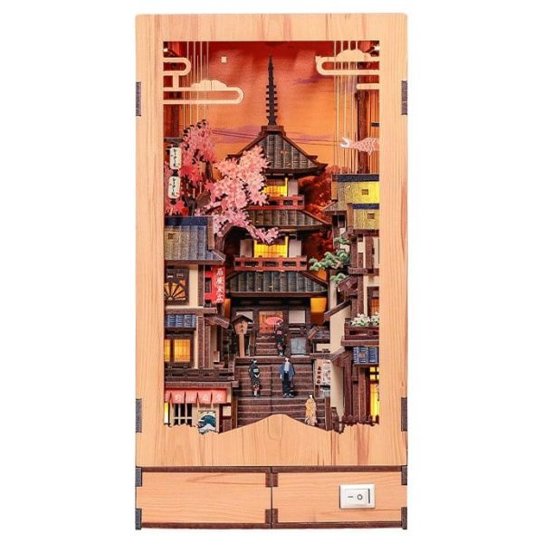 Book Nook Twilight Sakura Path 23 x 12 cm Additional Image 7