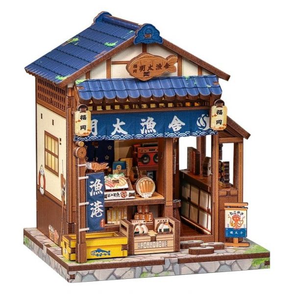 Miniature House Model Kit Fukuoka Mentaiko Kitchen 11 x 9 cm Additional Image 5
