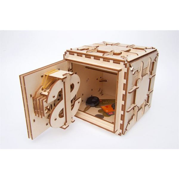 Ugears 3D Wooden Puzzle Safe Additional Image 1