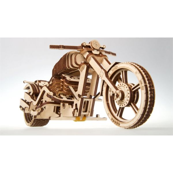 Ugears 3D Wooden Puzzle Bike VM-02 Additional Image 2