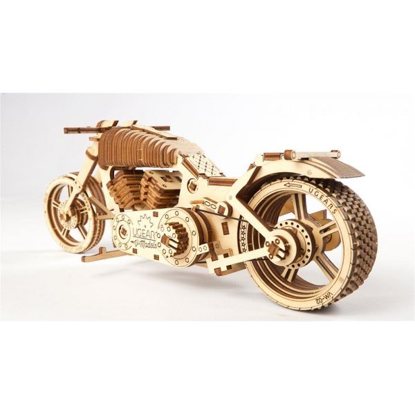 Ugears 3D Wooden Puzzle Bike VM-02 Additional Image 6