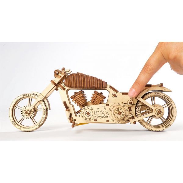 Ugears 3D Wooden Puzzle Bike VM-02 Additional Image 8