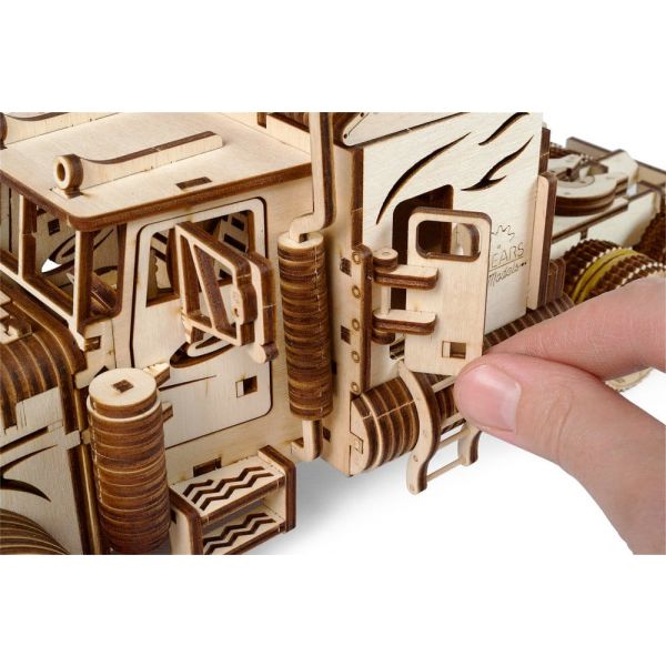 Ugears 3D Wooden Puzzle Heavy Boy Truck VM-03 Additional Image 1