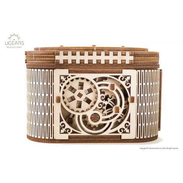 Ugears 3D Wooden Puzzle Treasure Box Additional Image 3
