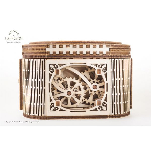Ugears 3D Wooden Puzzle Treasure Box Additional Image 6
