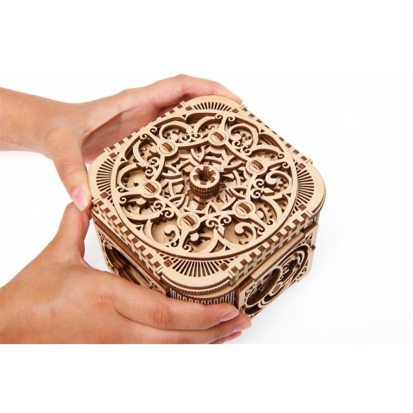 Ugears 3D Wooden Puzzle Treasure Box Additional Image 8