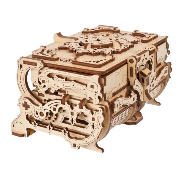 Ugears 3D Wooden Puzzle Antique Box Additional Image 4